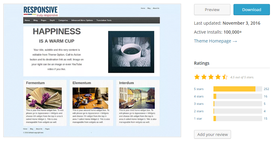 Picturesque Themes