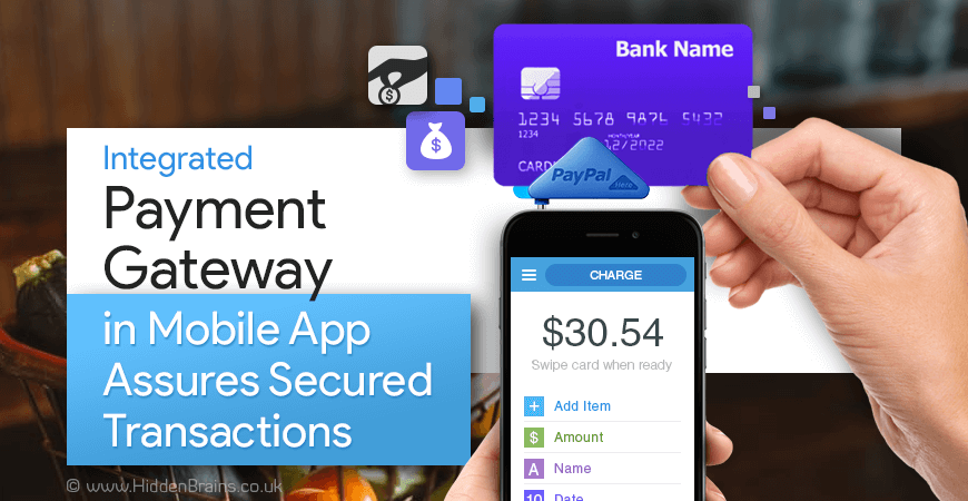 Mobile App Assures Secured Transactions