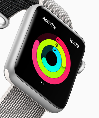 Apple Watch Series 2: Brighter, Faster and Smarter 5 Activity Tracker Rings-Apple Watch