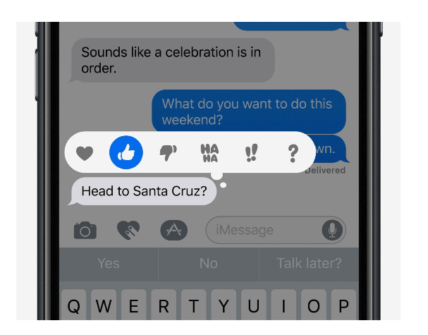 Have You Explored iOS 10 Enough? Simple iPhone Hacks Worth Learning 5 Express your response to messages