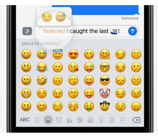 Replace text with emoji automatically