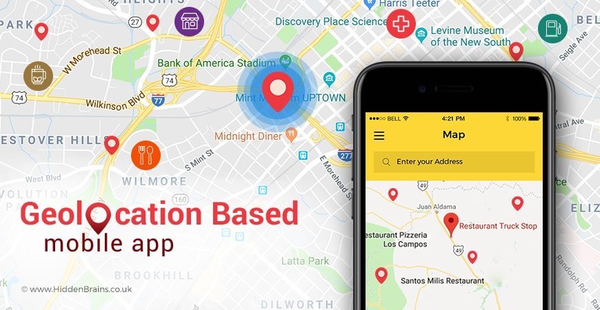 location based app development Services