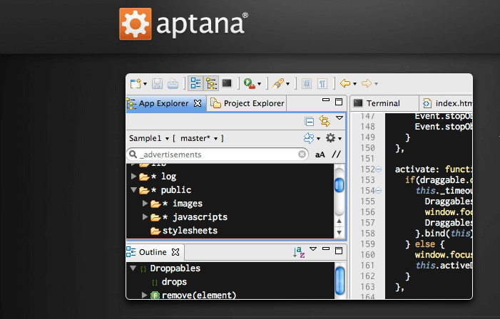 Aptana- PHP Developing Tool