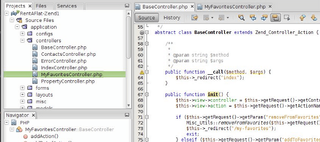 NetBeans- php development tool