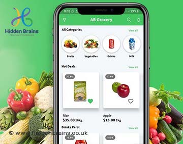 Grocery Shopping App Development Features