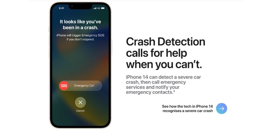 Emergency SOS through Satellite - iPhone 14 Feature