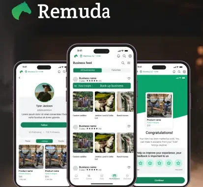 Remuda - Equine Marketplace App