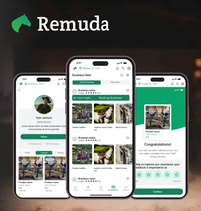 Remuda - Equine Marketplace App
